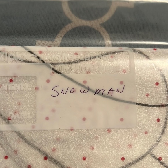 Snowman Flag Sewing Pattern - Picture 1 of 2